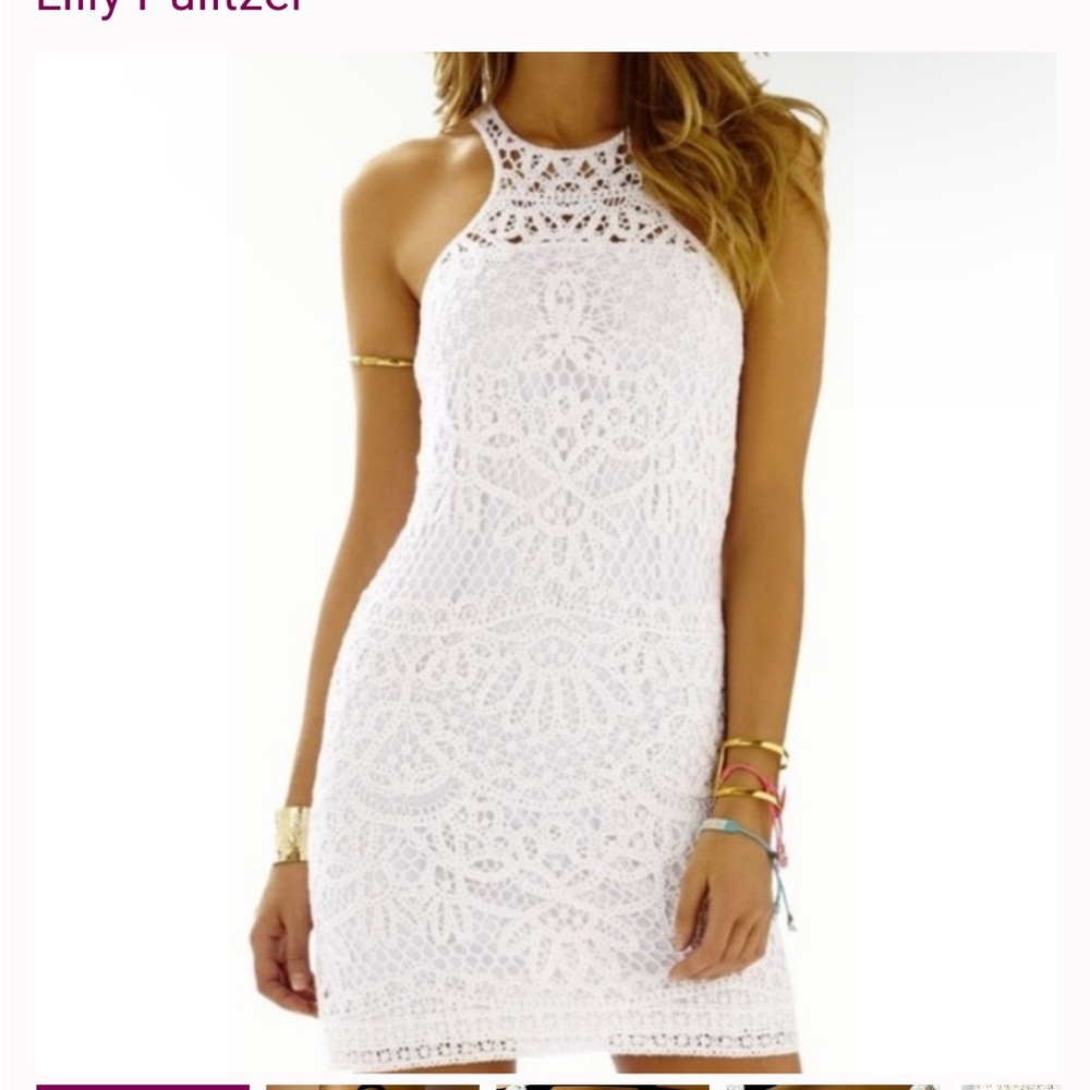 Lilly Pulitzer NWT Jamie crochet shift dress